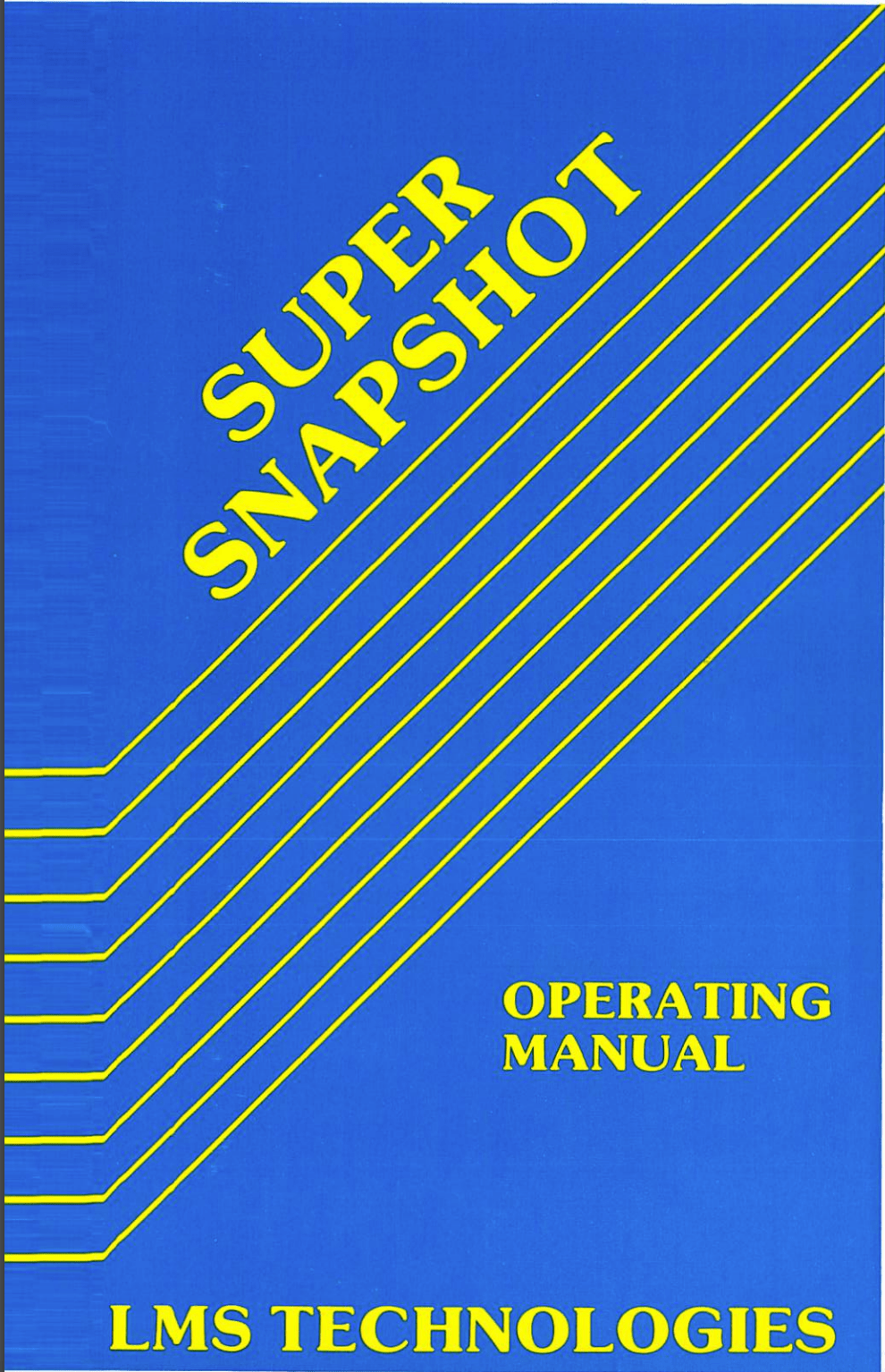 Super Snapshot 5 manual front cover